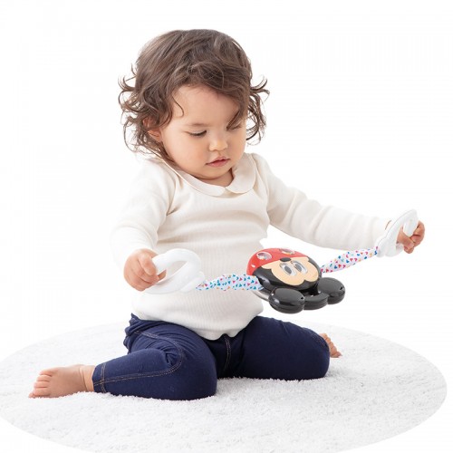 Tomy Disney KARADA Chiku Body Intellectual Mickey Mouse Shaking Baby Expander | 6 months+